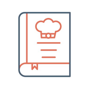 kitap simgesi vektör illüstrasyonu