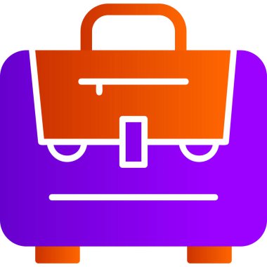 Portföy. Web simgesi basit illüstrasyon