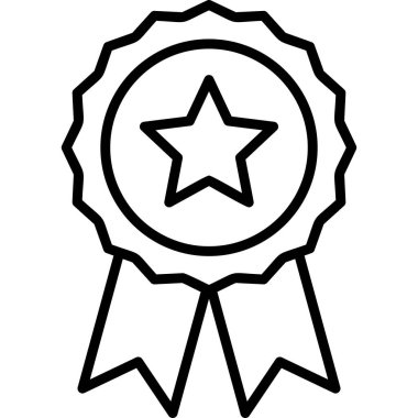 ödül simgesi vektör illüstrasyonu