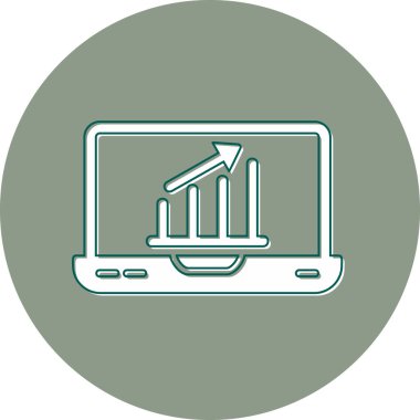 seo modern simgesinin vektör illüstrasyonu