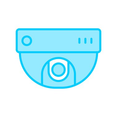 cctv modern simgesinin vektör illüstrasyonu