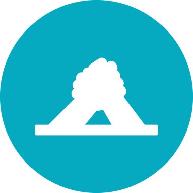 Yapı simgesinin vektör illüstrasyonu