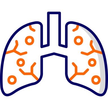 Bir virüs simgesinin gösterimi