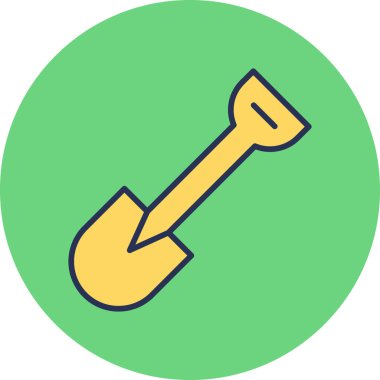 simge vektör çizim küreği