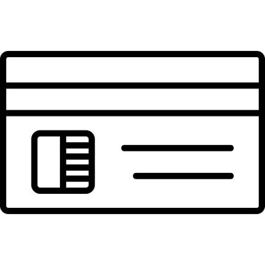 Kredi kartıyla. Web simgesi