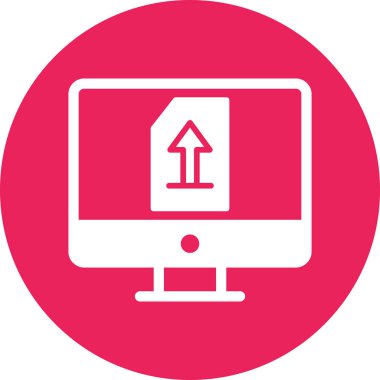 upload File simple illustration icon