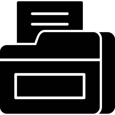 folder icon, web simple illustration