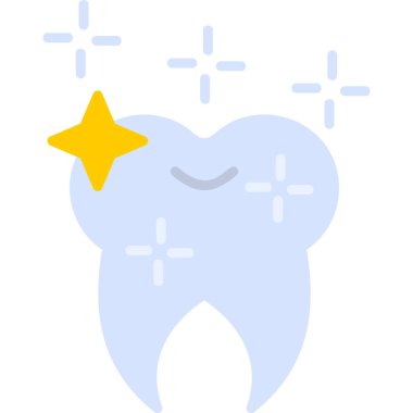 Diş. Web simgesi basit illüstrasyon