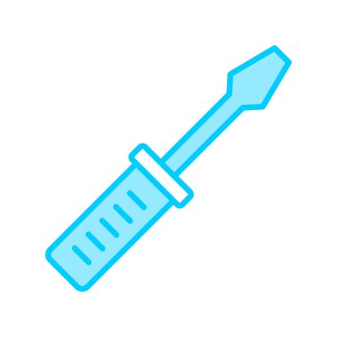 Tornavida simgesinin vektör çizimi