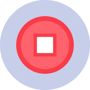 Simge vektör çizim durdurmak