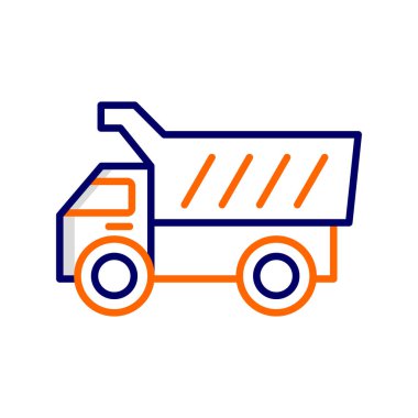 araç web simgesi basit illüstrasyon