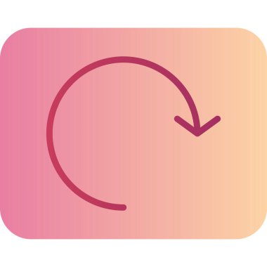 Web simgesini basit illüstrasyonla yeniden yükle