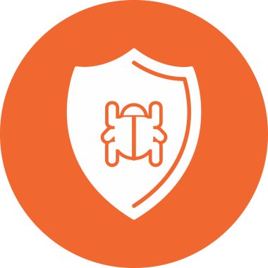 Antivirus icon modern vector illustration