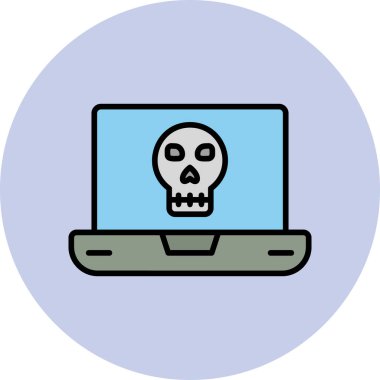 Antropoloji. Web simgesi vektör illüstrasyonu