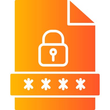 Güvenlik sistemi. Web simgesi