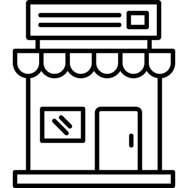 simge vektör illüstrasyonunu sakla