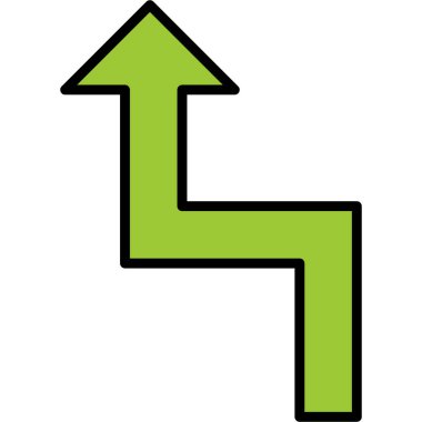 Projeniz için yön ok simgesi