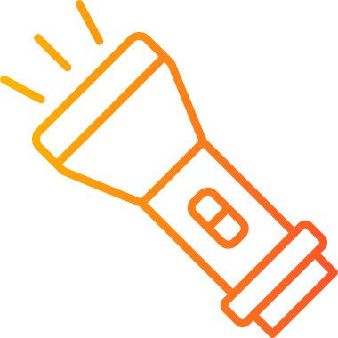 el feneri. Web simgesi basit illüstrasyon 