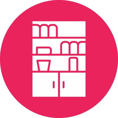 Modern yapı simgesinin vektör illüstrasyonu