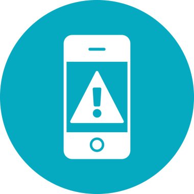 akıllı telefon simgesi vektör illüstrasyonu