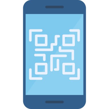 akıllı telefon simgesi vektör illüstrasyonu