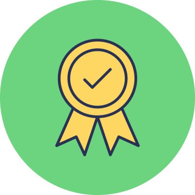 ödül simgesi vektör illüstrasyonu