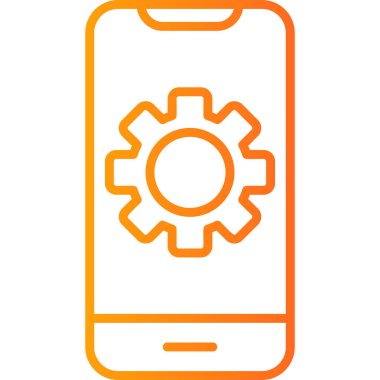 Cep telefonu. Web simgesi 