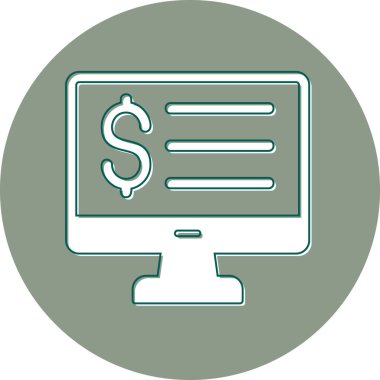 seo modern simgesinin vektör illüstrasyonu