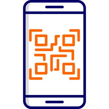 akıllı telefon simgesi vektör illüstrasyonu