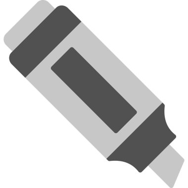 Kalem. Web simgesi basit illüstrasyon