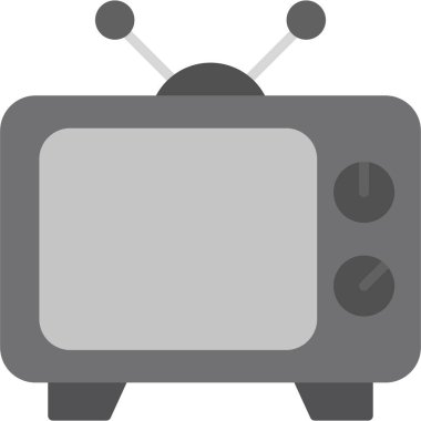 Television icon modern vector illustration