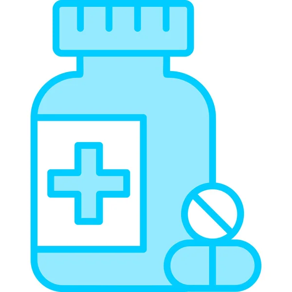 Medication Icon Vector Illustration — Stock Vector