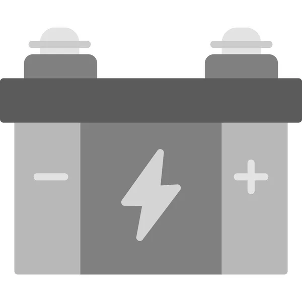 Automobile Car Battery Power Change — Stock Vector