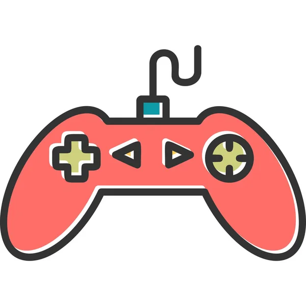 Joystick Web Icoon Eenvoudige Illustratie — Stockvector