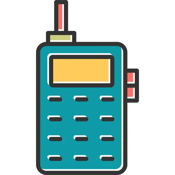 Telefon Komórkowy Prosta Ilustracja — Wektor stockowy