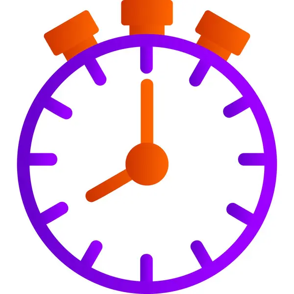 Icono Web Tiempo Limitado Ilustración Simple — Vector de stock