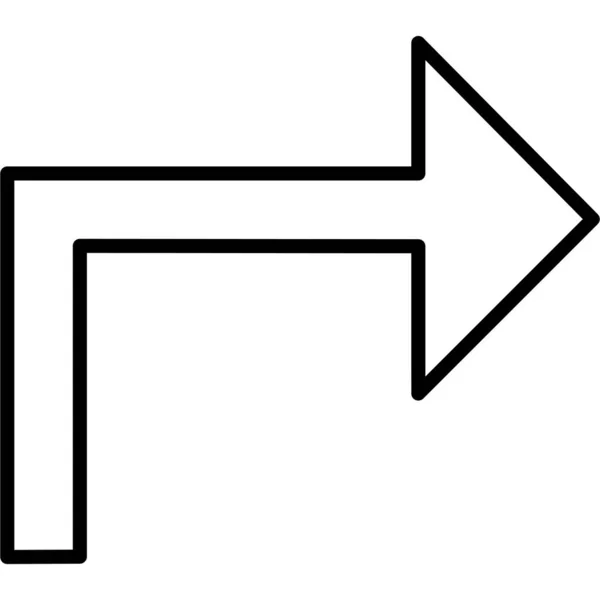 箭头图标符号矢量插图 — 图库矢量图片