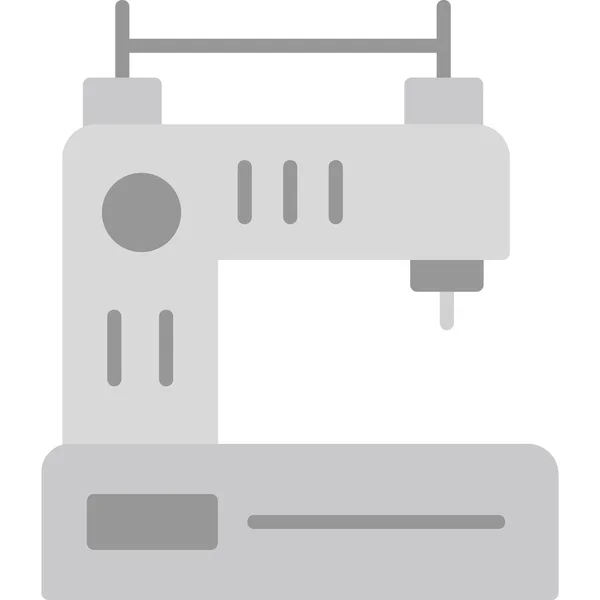 Vector Illustration Sewing Machine Icon — Archivo Imágenes Vectoriales