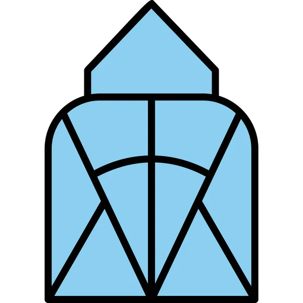 Illustration Vectorielle Une Icône Diamant — Image vectorielle