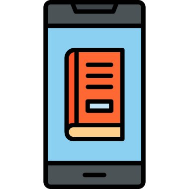 Cep telefonu. Basit resimleme