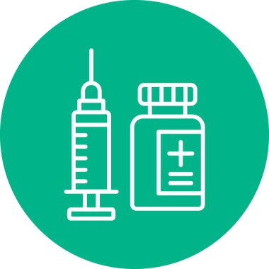 vektör tıbbi simgesi illüstrasyonu