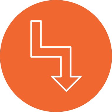 ok simgesinin vektör illüstrasyonu