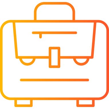 Portföy. Web simgesi basit illüstrasyon