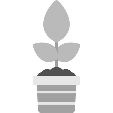 Bitki yetiştirilmiş esrar. Web simgesi basit illüstrasyon