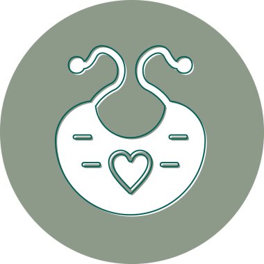 Bebek simgesi, vektör illüstrasyonu