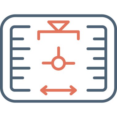 Hud modern simgesi, vektör illüstrasyonu