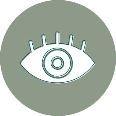 Eye icon modern vector illustration