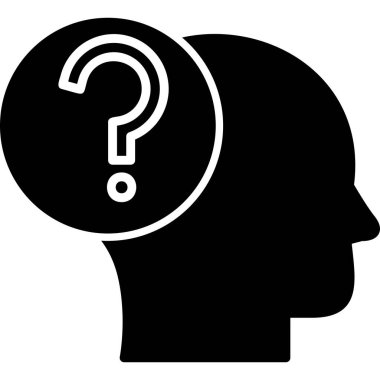 Soru işareti. Web simgesi