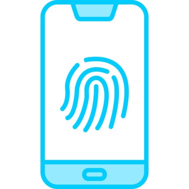 akıllı telefon simgesi vektör illüstrasyonu