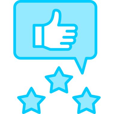 Modern simge, vektör illüstrasyonunu gözden geçir